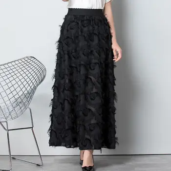Новые юбки maomao, юбка с нечетким словом, юбка с кисточками, супер-сказочные юбки большого размера