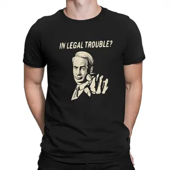 Винтажная Мужская футболка Better Call Saul из ткани с круглым вырезом и коротким рукавом, Забавные Высококачественные Подарки на день рождения