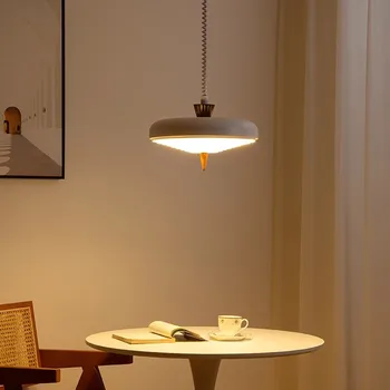 Японский Выдвижной Регулируемый подвесной светильник Nordic Creative LED Подвесной светильник для ресторана, столовой, кафе, оформления зала