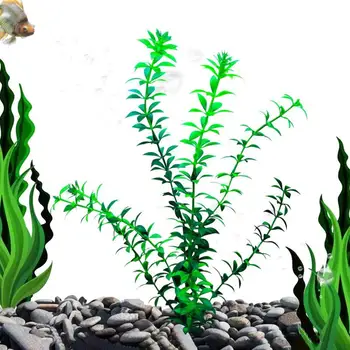 Украшение аквариума с искусственными водными растениями Портативная имитация аквариума с рыбами Ландшафтное оформление террариумов Морских Аквариумов