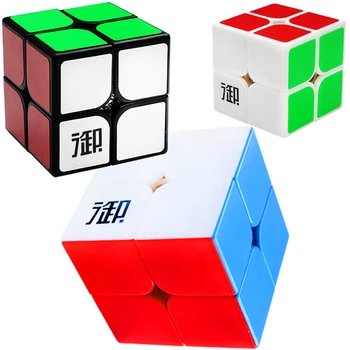 YuMo Hungerian Two Cube for Two 2x2x2 Венгерская Поверхность Cibe Многоцветная Шестигранная Hungerien Cubbe Черно-Белая Гладкая Игрушка для Подростков